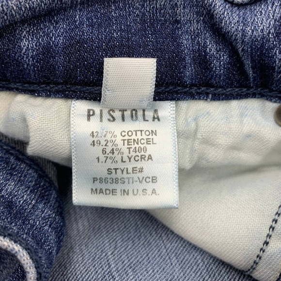 Pistola Ankle Frayed Skinny Jeans Size 27 - Picture 10 of 14